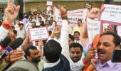 Shinde faction, opposition MLAs come to blows