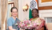 At Last! Sonia met President Murmu