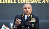 Monitoring movements of Chinese ships: Navy chief