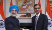 'India is part of me': Pichai receives Padma Bhushan