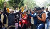 BJP sweeps wards in Jain, Sisodia assembly seats