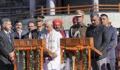 Sukhu takes oath as Himachal's CM, Agnihotri dy CM