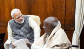 When Modi Met Former PM