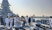 Missile destroyer Mormugao commissioned into navy