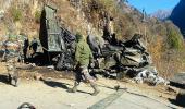 16 soldiers dead as truck falls into gorge in Sikkim