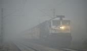 Dense fog cloaks Delhi, cold wave in parts of city