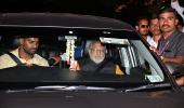 Modi's brother, family leave for Ahmedabad