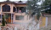 J-K govt razes Hizbul terrorist commander's property