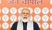 Modi bats for Adityanath as UP's next CM