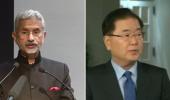 Hyundai Kashmir post: S Korean FM 'regrets offence'