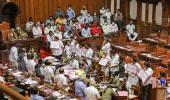 Cong MLAs continue to stay put in K'taka assembly