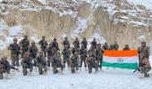 Indian Army unfurled tricolour in Galwan on New Year