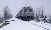 Chugging Through The Snow