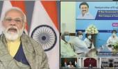 Modi inaugurates 11 medical colleges in TN