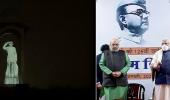 PM targets Cong during unveiling of Netaji's statue