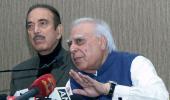 Ironic Cong doesn't need Azad's services: Sibal