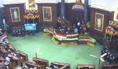 President's address sees MPs violate Covid norms