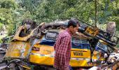 12 killed as bus falls into gorge in Kullu