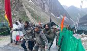 13 killed, 40 missing in cloudburst near Amarnath cave