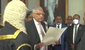 Ranil Wickremesinghe sworn in as Lanka's new Prez