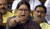 HC asks Cong leaders to delete tweets on Smriti Irani