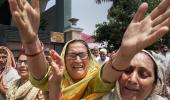 Emotions run high at funeral of Hindu teacher in J-K