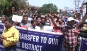 Scared J-K govt employees take out march in Jammu