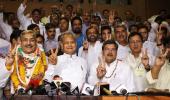 Cong wins 3 of 4 RS seats in Rajasthan; Chandra loses