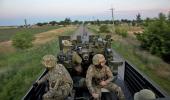 Ukrainian Troops Head To Battle