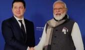 Modi talks to Ukraine prez, stresses on N-safety