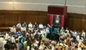 BJP disrupts Dhankhar's speech in Bengal assembly