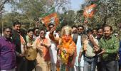 11 UP ministers bite dust despite BJP's historic win