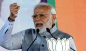 Modi flaunts BJP win as approval for his policies