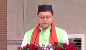 Dhami takes oath as Uttarakhand CM for second time