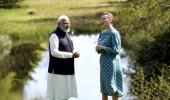 PIX: Modi meets Danish PM at 18th century mansion