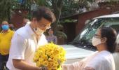 Mamata very close to me: Ganguly after hosting Shah