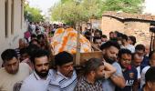 Rahul Bhat cremated amid protests by Kashmiri Pandits