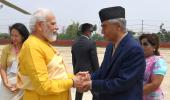 PIX: Modi's day out in Lumbini on Buddha Purnima