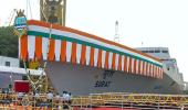 More power to Navy as 2 indigenous warships launched