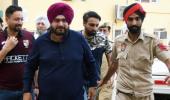 No Cong leader seen with Sidhu as he goes to jail