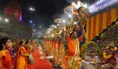 PIX: Earthen lamps light up Varanasi on Dev Deepawali