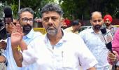 K'taka Cong chief Shivakumar appears before ED again