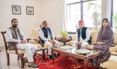 Akhilesh meets Shivpal for support ahead of bypoll