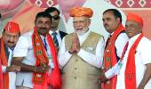 Gujarat BJP suspends 7 rebels for filing nominations