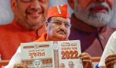 In Gujarat, BJP promises free education, UCC