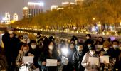 Protests Against Covid Curbs, Xi