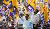 AAP's Gujarat gains: 5 seats, national party status