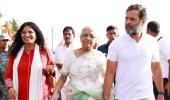 Gauri Lankesh's mother, sister join Rahul's yatra