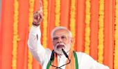 'Urban Naxals' trying to enter Guj: Modi targets AAP