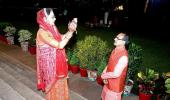 When Shivraj Chouhan Celebrated Karwa Chauth